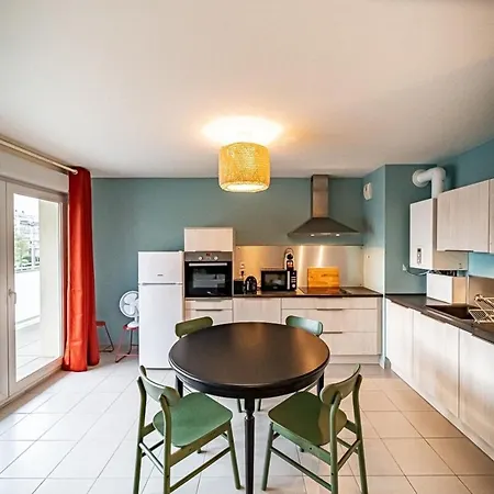 Le Venissieux-Spacieux 4 Pers Avec Balcon Parking Exterior foto