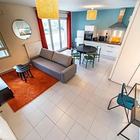 Le Venissieux-Spacieux 4 Pers Avec Balcon Parking Exterior foto